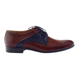 Scarpe uomo Tur 328 marrone multicolore