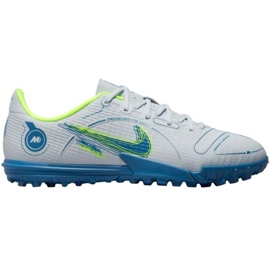 Scarpe da calcio Nike Mercurial Vapor 14 Academy Tf Jr DJ2863 054 bianco bianco