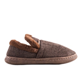 Pantofole alte Voltar da uomo marroni marrone