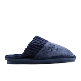 BM Pantofole blu navy da uomo di Lesseps