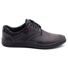 Polbut Scarpe da uomo casual grigie 402 grigio