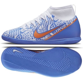 Nike Mercurial Superfly 9 Club CR7 Ic Jr DQ5327 182 scarpe da calcio blu blu