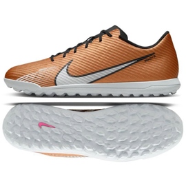 Scarpe da calcio Nike Mercurial Vapor 15 Club Tf M FB3340 810 marrone beige e marroni