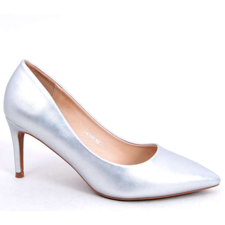 PA1 Classici tacchi Shannon Silver d'argento