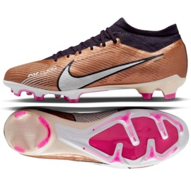 Scarpe da calcio Nike Zoom Mercurial Vapor 15 Pro Qatar Fg M DR5938 810 marrone beige e marroni
