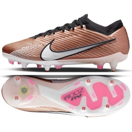 Nike Zoom Mercurial Vapor 15 Elite Qatar SG-Pro Ac M DR5937 810 scarpe da calcio marrone beige e marroni