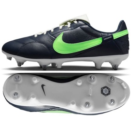 Scarpe da calcio Nike Premier III SG-Pro Ac M AT5890 431 blu navy verde