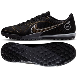 Scarpe da calcio Nike Mercurial Vapor 14 Academy Tf M DJ2879 007 nero nero