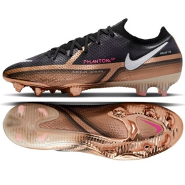 Scarpe da calcio Nike Phantom GT2 Elite Qatar Fg M DR5954 810 marrone nero beige e marroni
