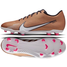 Scarpe da calcio Nike Mercurial Vapor 15 Club Mg M DR5953 810 marrone beige e marroni