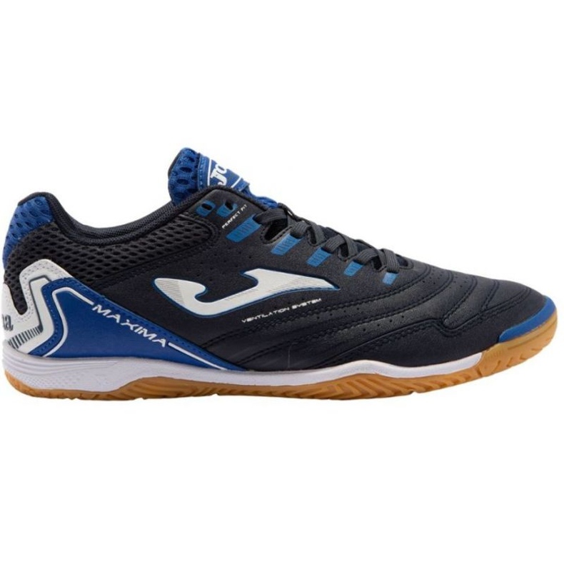 Scarpe da calcio Joma Maxima 2103 Sala In, blu navy nero nero