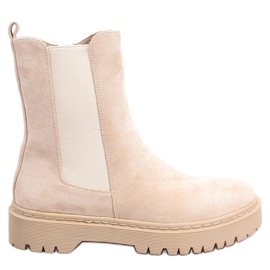 BM Kiely Stivali alti beige