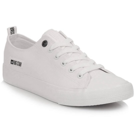 Sneakers da uomo Big Star KK174006 bianche bianca