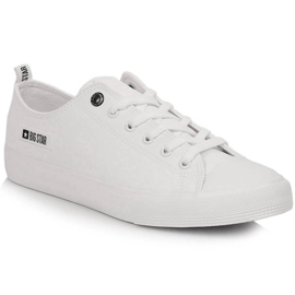 Sneakers da uomo realizzata in ecopelle bianca Big Star KK174008