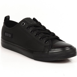 Sneakers da uomo in ecopelle nera Big Star KK174009 nero