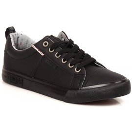 Sneakers in ecopelle nera Big Star KK274006 nero