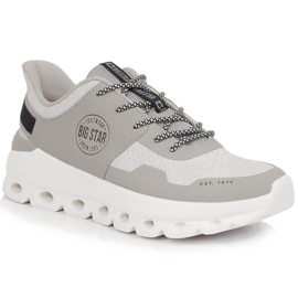 Comode scarpe sportive da donna sulla piattaforma Big Star LL174138 beige