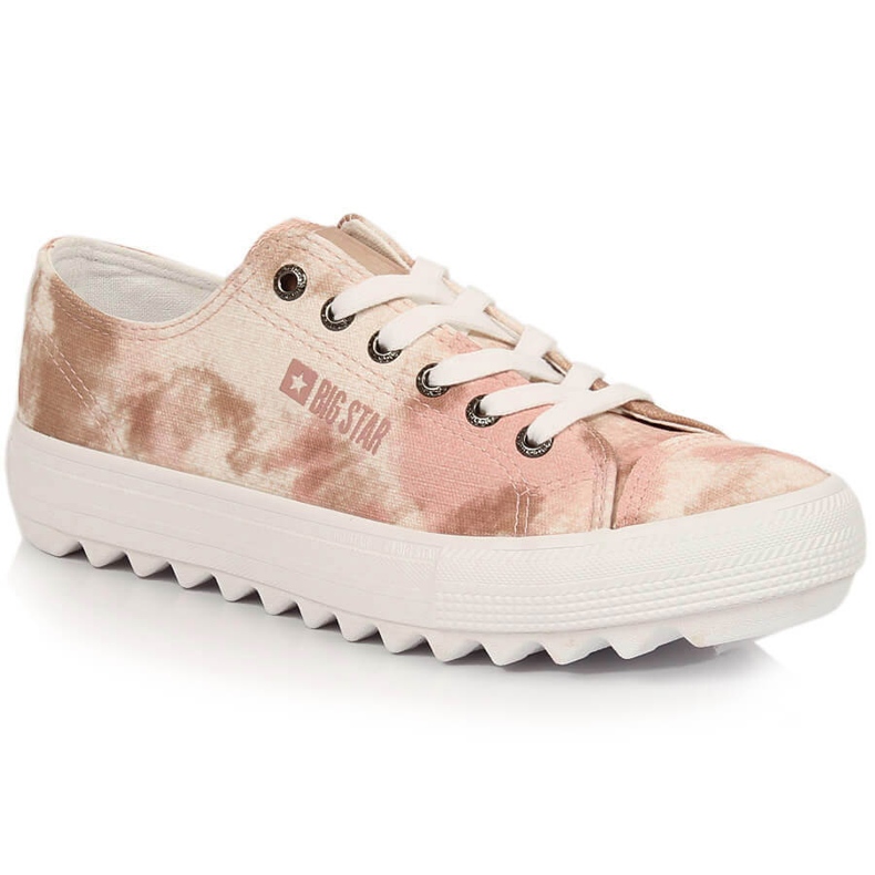 Sneakers da donna beige ombre Big Star LL274044