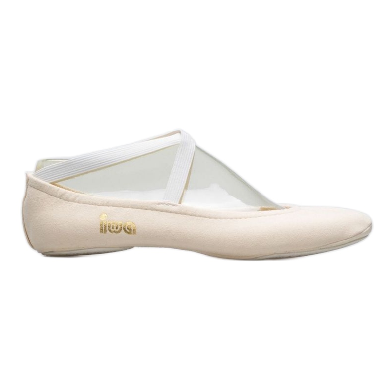 Ballerine ginnastica Iwa 302 crema bianca