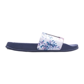 Pantofole Big Star W DD274A257 bianco blu navy multicolore