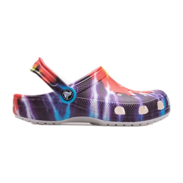 Zoccoli Crocs Tie Dye Graphic Jr 206995-90H multicolore