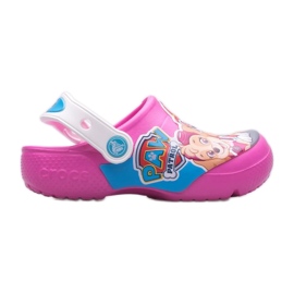 Ciabatte Crocs Fun Lab Paw Patrol Clog Jr 206276-6QQ rosa multicolore