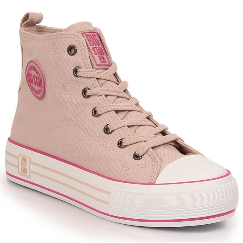 Big Star LL274186 INT1824B scarpe, scarpe da ginnastica rosa