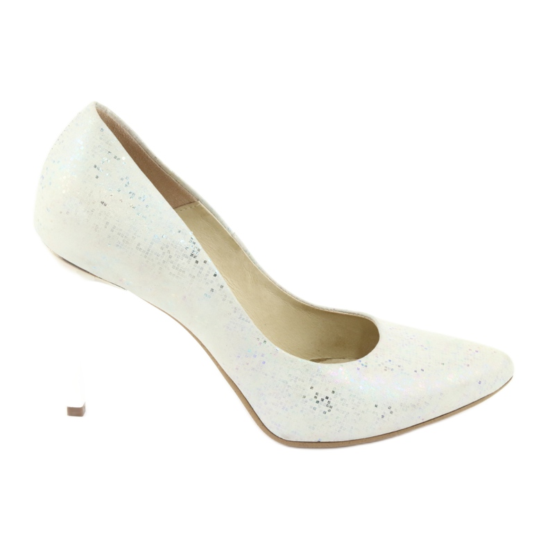 Décolleté Espinto 456/96 da donna bianche bianca multicolore