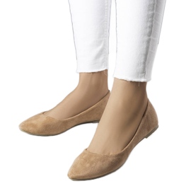 PA1 Ballerine in ecopelle beige di Logan
