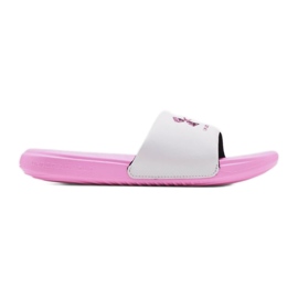 Pantofole Under Armour Jr. 3024439-600 bianca