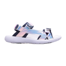 Sandali 4F HJL22-JSAD002 90S bianco argento