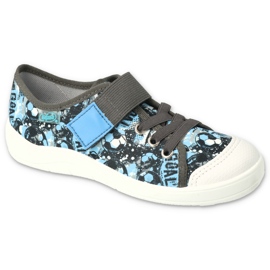 Scarpe per bambini Befado 351Y010 blu grigio