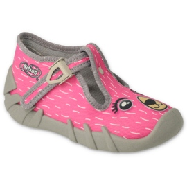 Slifori per bambini di Befado 110N468 Dog Pink Dog rosa