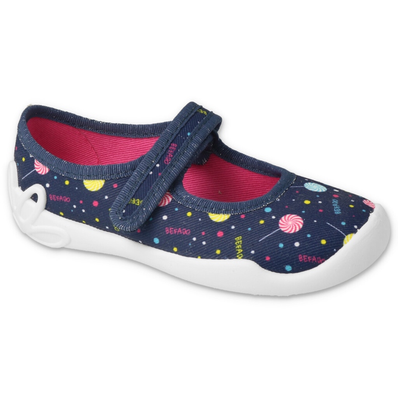 Scarpe per bambini Befado 114X508 blu navy multicolore