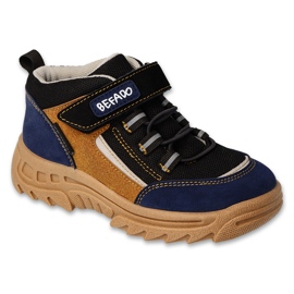 Scarpe per bambini Befado navy/senape 515Y005 beige blu navy