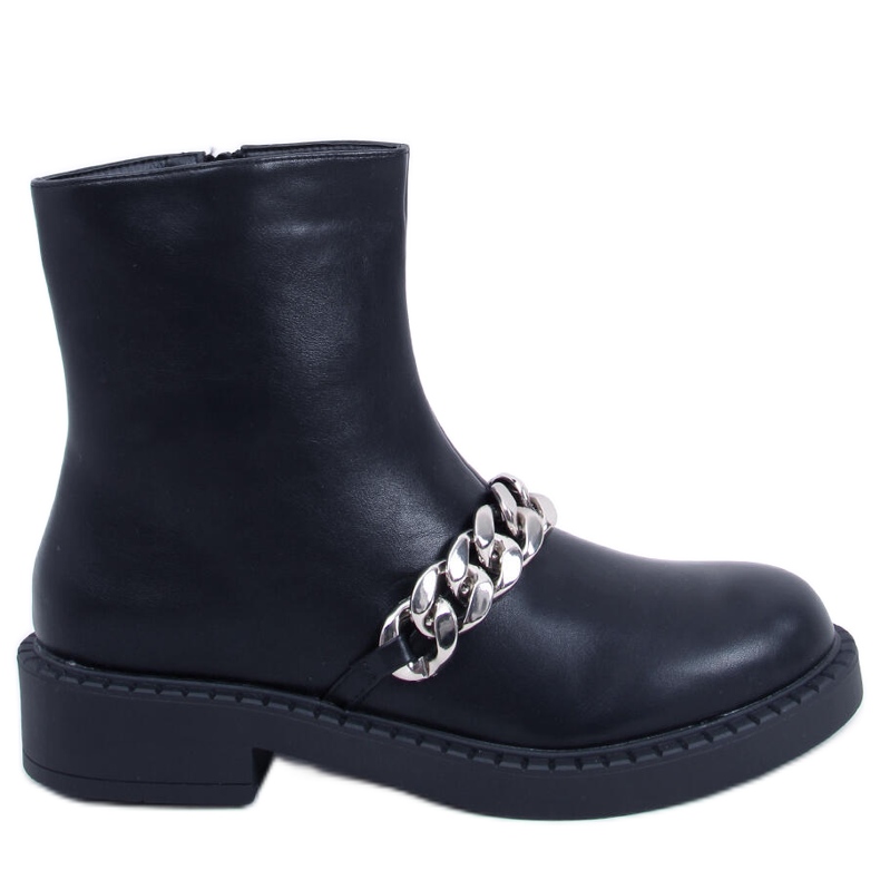 PA1 Foster Stivaletti catena da donna di colore nero