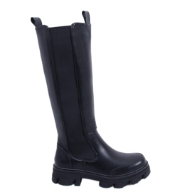 Stivaletti con tomaia elastica di Roberts Black nero
