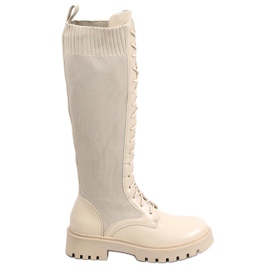 PA1 Stivaletti Workers con tomaia elastica Barton Beige