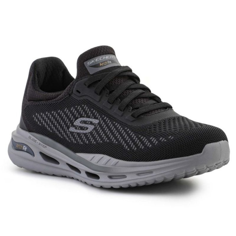 Scarpe Skechers Arch Fit Orvan-Trayver 210434-BLK nero