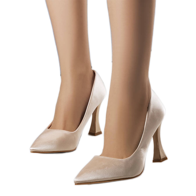 BM Décolleté tacco clessidra Otto beige