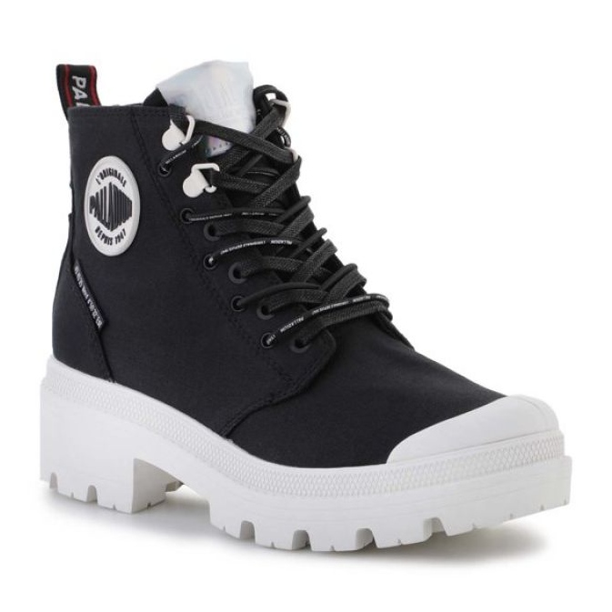 Scarpe Palladium Pallabase Metro 97346-016-M nero