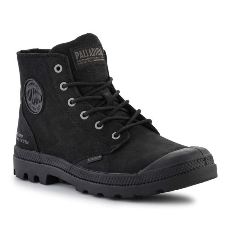 Scarpe Palladium Pampa Hi Supply Lth U 77963-001-M nero