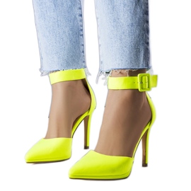 PA1 Décolleté gialle al neon di Gerardo giallo