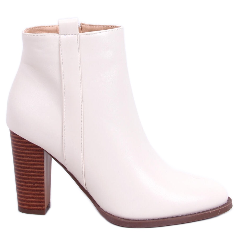 Classici stivali Alona Beige sul palo
