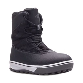 Stivali invernali per bambini 4F Jr 4FJAW22FSBSF005-20S nero