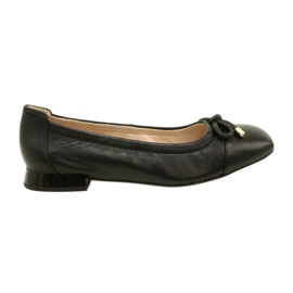 Ballerine Caprice da donna con fiocco 9-22104-20 040 Nero