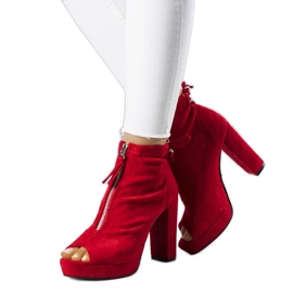 BM Stivaletti rossi Payto rosso