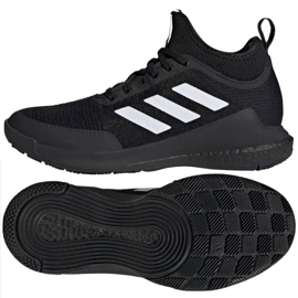 Scarpe da pallavolo adidas CrazyFlight Mid W HQ3490 nero nero