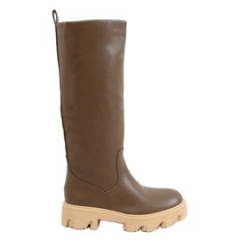 BM Stivali robusti Hewes verde militare