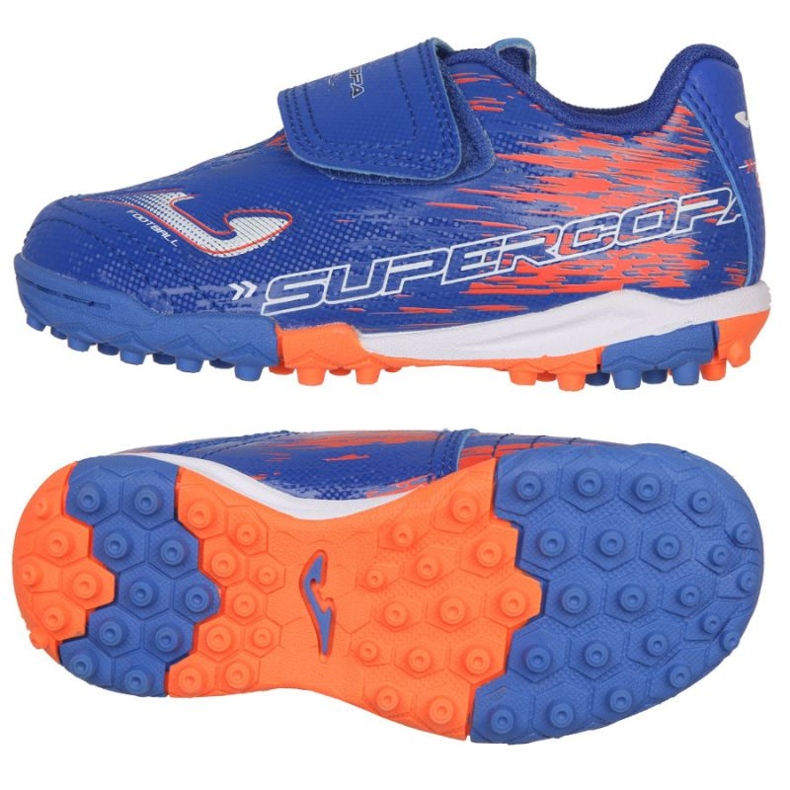 Scarpe da calcio Joma Super Copa 2305 Tf Jr SCJS2305TFV blu blu